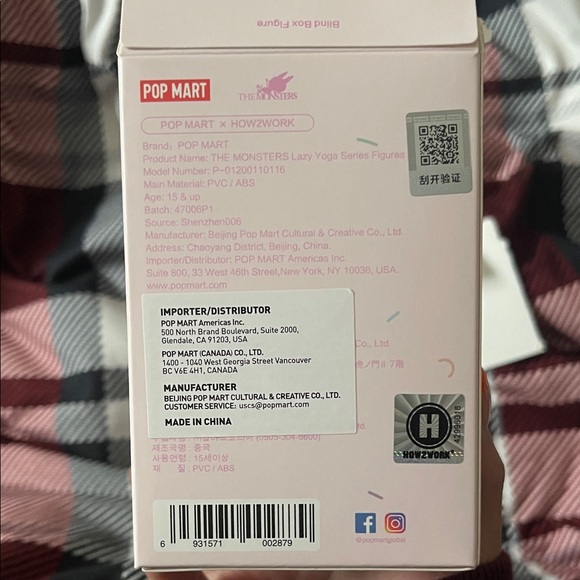 The Monsters Lazy Yoga Figure lay down authentic - Picture 3 of 4